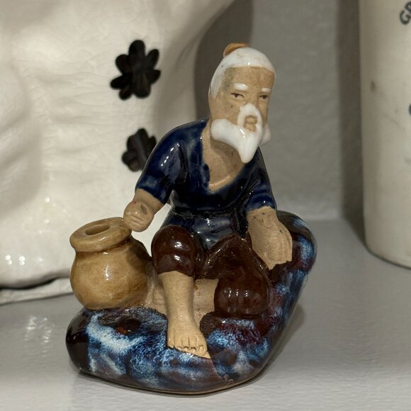 Vintage Shiwan Pottery Mudman - Picture 12 of 16